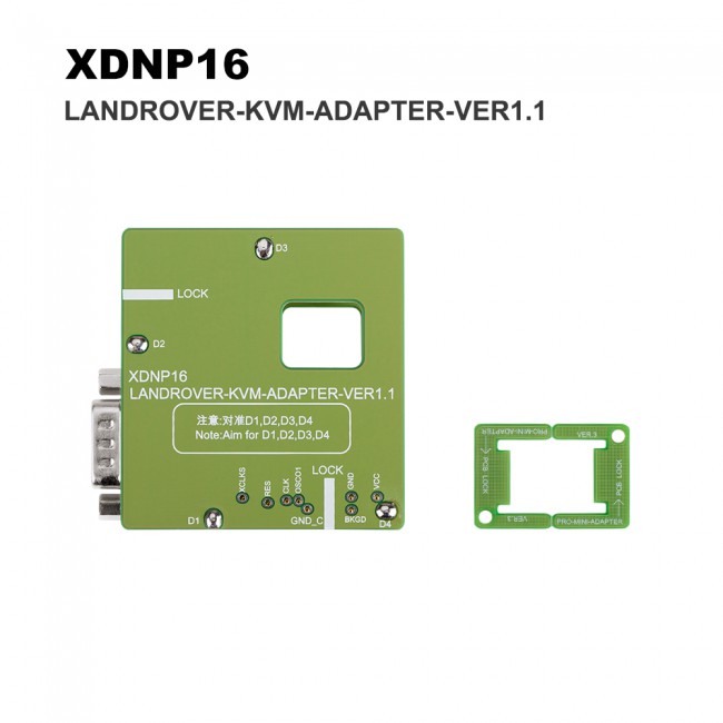 Xhorse Solder-Free Adaptateurs Sans Soudure pour Mini Prog & Key Tool Plus