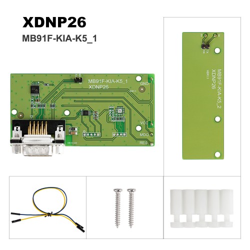 Xhorse XDNPP3CH MB91F Solder-free Adapters Honda KIA Set For VVDI MINI PROG and KEY TOOL PLUS