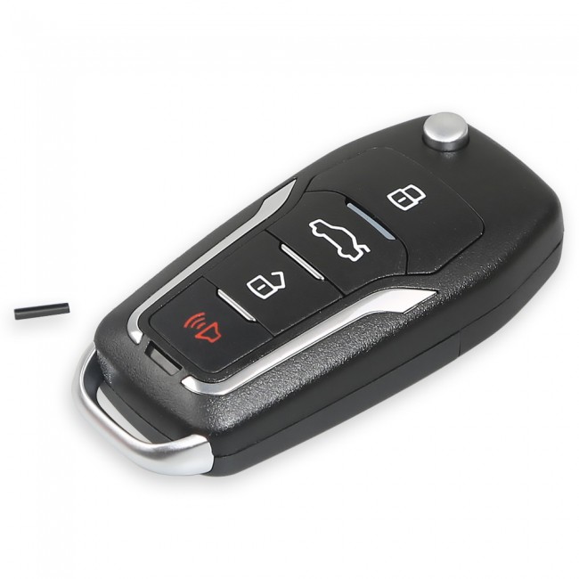Xhorse XNFO01EN Universel Wireless Remote Key 4 Boutons Pour Ford 5pcs/lot