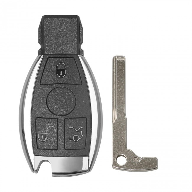 Xhorse VVDI BE Key Pro Version Améliorée XNBZ03EN Avec Smart Key Coque 3 Boutons pour Mercedes Benz sans logo