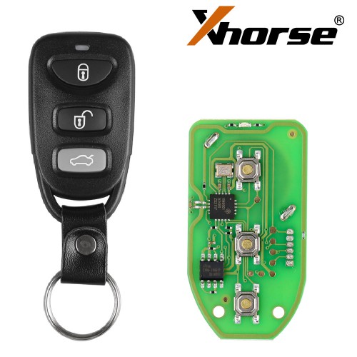 XHORSE VVDI2 XKHY00EN Hyundai Type X007 Wire Remote Key Universelle 3 Boutons 5pcs/lot