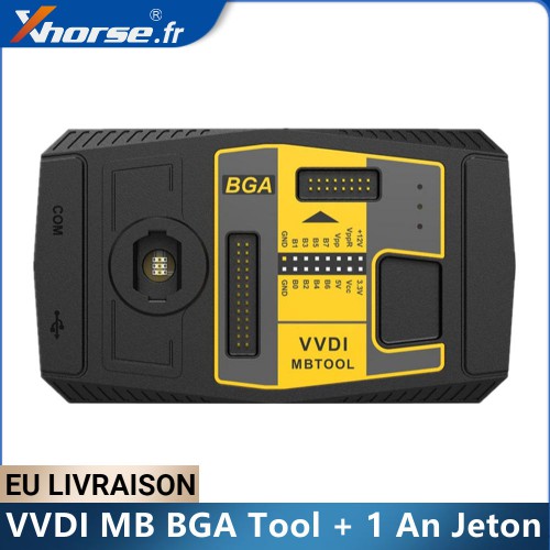 V5.1.1 Xhorse VVDI MB BGA Tool Benz Programmeur De Clé Avec 1 An Jetons BGA Illimités