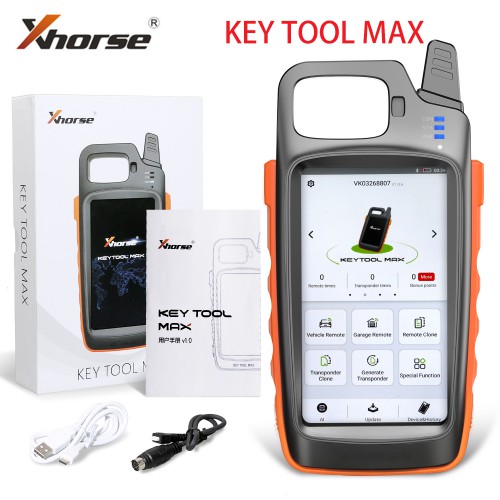 Xhorse VVDI Key Tool Max + Mini OBD Tool + Toyota 8A Adaptateur Toutes Clés Perdues