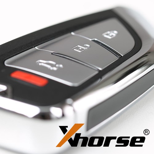 5PCS Xhorse XS Series Knife Style XSKF20EN Universal Smart Key Remote With 4 Buttons for VVDI2 / VVDI Key Tool