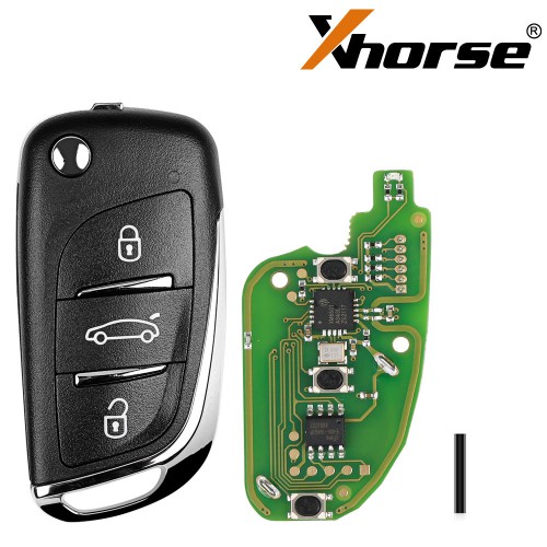 XHORSE VVDI2 XKDS00EN Volkswagen DS Type Wire Remote Key 3 Bouton 5pcs/lot