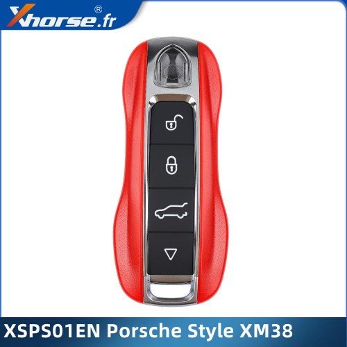 XHORSE XSPS01EN Porsche Style XM38 Smart Key Universel Télécommande 5PCS
