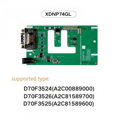 Xhorse MQB48 (Gen 4.5) Passat Soldering-free Adaptateur XDNP74GL Fonctions Avec Mini PROG/ VVDI PROG/ Key Tool Plus
