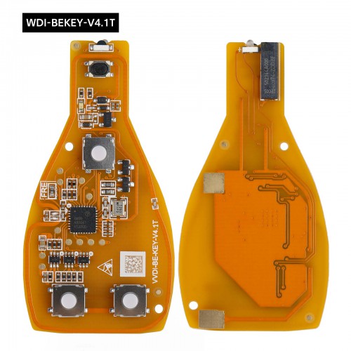 Xhorse VVDI BE Key Jaune PCB Remote Key Chip Pour Benz Avec Coque 5PCS sans logo