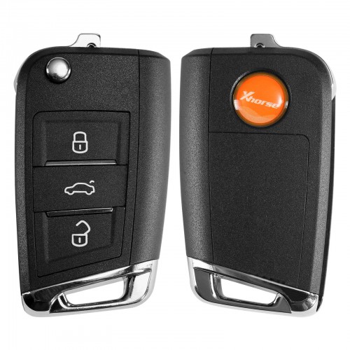 Xhorse VW MQB Smart Proximité Remote Key XSMQB1EN 3 Boutons 5pcs/lot