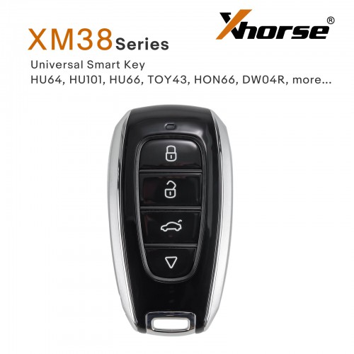 Xhorse XSSBR0EN Subaru Style 4 Bouton XM38 Series Smart Key 5pcs Ajouté 8A, 4D Type