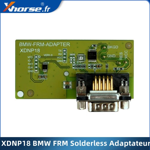 Xhorse XDNP18GL BMW FRM Solderless Adaptateur pour Mini Prog and VVDI Key Tool Plus
