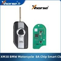 XHORSE XSBM90GL XM38 BMW Motorcycle Avec 8A Chip Smart Clé Sans Logo